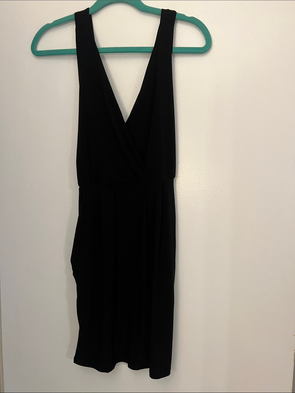 Black Sleeveless V-Neck Women’s Dress (my old little black slutty clubbing dress